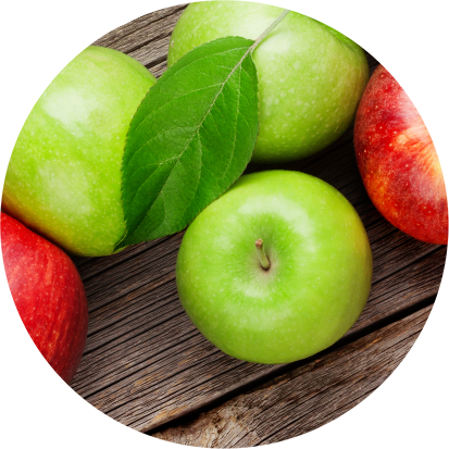 Vitaminreiche Äpfel