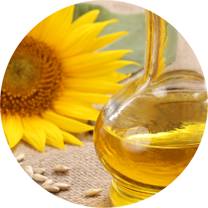 Sonnenblumenöl mit essentiellen Fettsäuren